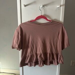 Women’s Small Oversized Crop Shirt
